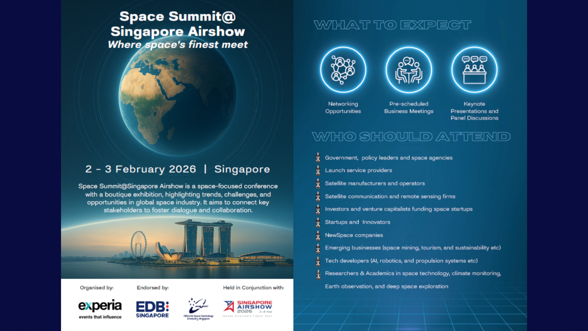 Space Summit@ Singapore Airshow 2026